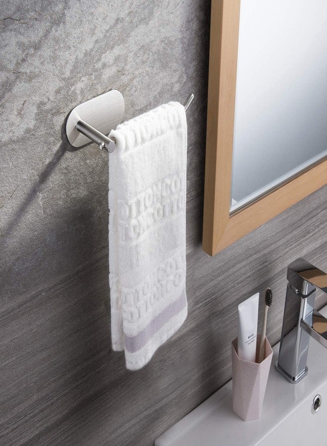 Topinon Self Adhesive Towel Ring Stainless Steel Napkin Towel Hanger for Washbasin Anti Rust Strong Sticker Towel Holder for Bathroom Napkin Holder,Bathroom Accessories - Image 5